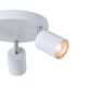 ΣΠΟΤ ΜΕΤΑΛΛΟ 3ΦΩΤΟ 3XGU10 Max 7W Φ180X135mm ΛΕΥΚΟ ARTE ILLUMINA OLYMP Eurolamp 145-25228