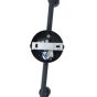 ΣΠΟΤ ΚΙΝΗΤΟ ΜΕΤΑΛΛΟ 3ΦΩΤΟ 3XGU10 Max 7W 300X80X125mm ΜΑΥΡΟ ARTE ILLUMINA VORRAS Eurolamp 145-25237