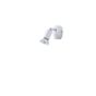 ΣΠΟΤ ΚΙΝΗΤΟ ΜΕΤΑΛΛΟ 1XGU10 Max 7W 70X70X105mm ΛΕΥΚΟ ARTE ILLUMINA VORRAS Eurolamp 145-25239