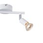 ΣΠΟΤ ΚΙΝΗΤΟ ΜΕΤΑΛΛΟ 2ΦΩΤΟ 2XGU10 Max 7W 220X80X125mm ΛΕΥΚΟ ARTE ILLUMINA VORRAS Eurolamp 145-25240