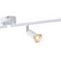 ΣΠΟΤ ΚΙΝΗΤΟ ΜΕΤΑΛΛΟ 4ΦΩΤΟ 3XGU10 Max 7W 600X80X125mm ΛΕΥΚΟ ARTE ILLUMINA VORRAS Eurolamp 145-25242