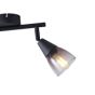 ΣΠΟΤ ΜΕΤΑΛΛΟ ΓΥΑΛΙ 2ΦΩΤΟ 2XE14 Max 8W 220X80X165mm ΦΙΜΕ ARTE ILLUMINA CLASSY Eurolamp 145-25271
