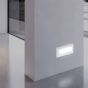ΦΩΤΙΣΤΙΚΟ ΤΟΙΧΟΥ SLIM LED 4W IP65 230V 3CCT 230X80mm PRO ΛΕΥΚΟ ARTE ILLUMINA Eurolamp 145-52070