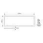 ΦΩΤΙΣΤΙΚΟ ΧΩΝΕΥΤΟ BACKLIT UGR19 36W 220-240V 4000Κ 120X30 ΛΕΥΚΟ PLUS Eurolamp 145-56334