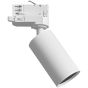 ΣΠΟΤ ΡΑΓΑΣ 4 ΓΡΑΜΜΩΝ GU10 Φ52x150mm ΛΕΥΚΟ Eurolamp 145-59360