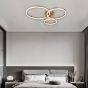 Φωτιστικό οροφής LED 75W 3CCT by switch on base D:80cm 6094-A-Golden