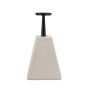 ΚΗΡΟΠΗΓΙΟ MDF - ΜΕΤΑΛΛΙΚΟ ΛΕΥΚΟ - ΜΑΥΡΟ 20x20x38cm Eurolamp 819-01530