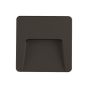 ΦΩΤΙΣΤΙΚΟ ΤΟΙΧΟΥ SLIM LED 3W IP65 230V 3CCT 120X120mm PRO ΜΑΥΡΟ ARTE ILLUMINA Eurolamp 145-52099