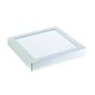 InLight LED Mounted Panel 20watt Τετράγωνο 3000K Θερμό Λευκό D:22,5cm 2.20.03.1