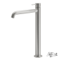 Μπαταρία Νιπτήρα Υψηλή με Βαλβίδα Clic-Clac Elle316 La Torre  Brushed Inox 35016-111