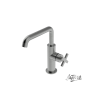 Μπαταρία Νιπτήρα με Βαλβίδα Clic-Clac Εlle Cross La Torre Inox 38020-110