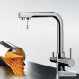 Μπαταρία Νεροχύτη Κουζίνας Filter-tap για Ντεπόζιτο Eurorama Chrome  13534-100