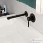 Μπαταρία Νιπτήρα Τοίχου Tonda Eurorama Black Μatt 145904-400