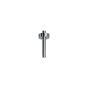Βραχίονας Οροφής Στρογγυλός 10εκ., Eurorama Inox R50813-110