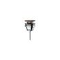 Βαλβίδα Νιπτήρα clic-clac Eurorama Black Brushed RE0338-410