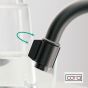 Ρουξούνι Φίλτρου (με διακόπτη) CORA Black Brushed  13504-410
