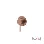 Μίκτης Εντοιχισμού 1 Εξόδου Cosmo PVD Rose Gold Brushed Inox 316L 6150-811