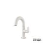 Μπαταρία Νιπτήρα με Βαλβίδα Clic-Clac Slim Vicario White Matt 500010-300