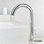 Μπαταρία Νιπτήρα Υψηλή με Βαλβίδα Clic-Clac Slim Vicario Chrome 500041-100