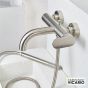 Μπαταρία  Λουτρού Κομπλέ Inox Matt Armando Vicario Slim Inox  500100-110