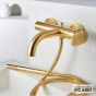 Μπαταρία  Λουτρού Κομπλέ Αντικέ Χρυσό Armando Vicario Slim Brushed Gold 500100-201