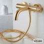 Μπαταρία Λουτρού Κομπλέ Αντικέ Χρυσό Armando Vicario Industrial Brushed Gold 512100-201