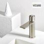 Μπαταρία Νιπτήρα με Βαλβίδα Clic-Clac Halo Vicario Inox 515010-110