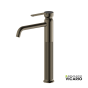 Μπαταρία Νιπτήρα Υψηλή με Βαλβίδα Clic-Clac Lumiere Vicario Black Brushed 516041-410