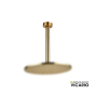 Βραχίονας Οροφής Στρογγυλός 20εκ. Vicario Brushed Gold 800087-201