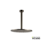 Βραχίονας Οροφής Στρογγυλός 20εκ. Vicario Black Chrome 800087-405