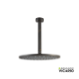Βραχίονας Οροφής Στρογγυλός 20εκ. Vicario Rusty Black 800087-424