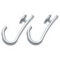 Easy roll hooks 12 pcs grey κρίκοι κουρτίνας μπάνιου Sealskin  251160205