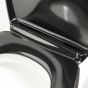 Tiger Ventura Καπάκι Λεκάνης Duroplast Black 251490746 251490746