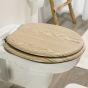Tiger Scaffold Wood Look Καπάκι Λεκάνης MDF Oak 252022546  252022546