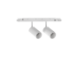 EGO TRACK DOUBLE 16W 3000K ON-OFF WH Ideal Lux 282954