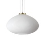 Κρεμαστό Φωτιστικό PLISSE' SP1 D45 Ορείχαλκος Ideal Lux 285191