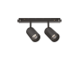 EGO TRACK DOUBLE 16W 3000K DALI BK Ideal Lux 286358
