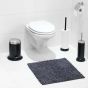 Misto 60x60 black πατάκι μπάνιου Sealskin  294616819