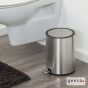 Χαρτοδοχείο Επιδαπέδιο 3l ανοξείδωτο Geesa Inox 362412404-110