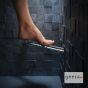 Λαβή Λουτρού Γωνιακή/Υποπόδιο 34cm με Αντιολησθητική Επιφάνεια Geesa Chrome 5551 