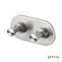Άγκιστρο Διπλό Επίτοιχο Geesa Nemox Inox 6515  