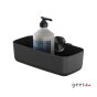 Μπουκαλοθήκη 25εκ. OPAL Geesa Inox PVD Black Brushed 7214-411