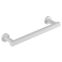 Λαβή Λουτρού Μονή 400x80xØ44mm Λευκό Ματ Verdi Omicron White Matt 3021901