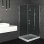 Orabella Door 70 cm - Καμπίνα ανοιγόμενη, αντιστρέψιμη με σταθερό πλαϊνό 90 cm 30426-30437