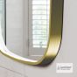 Καθρέπτης Μπάνιου FIZ 60x80 Luminor Gold Brushed FIZ6080-201