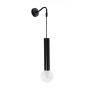 Φωτιστκό τοίχου S-42AP BLACK Heronia 34-0188