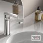 ΜΠΑΤ.ΝΙΠΤ. ΜΕ ΒΑΛΒ.CLIC-CLAC MIST CORA CHROME 3511-100