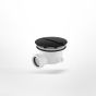 Βαλβίδα Ντουζιέρας Basic Φ90, Black Matt 6590-400