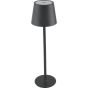 ΠΟΡΤΑΤΙΦ ΑΦΗΣ ΕΠΑΝΑΦΟΡΤΙΖΟΜΕΝΟ LED 3W 286Lm  (2700-4000-6500K) Φ110x350mm IP44 ΜΑΥΡΟ ARTE ILLUMINA CHROMA Eurolamp 144-70031