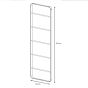 Brix white σκάλα κρεμάστρα επιδαπέδια Sealskin  362474621
